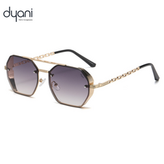 Sunlink sunglasses with bold design, UV400 protection, and edgy frames by Dyani for modern style and sun safety.