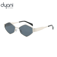 The Kairox sunglasses with asymmetric geometric lenses and matte finish, offering a modern sci-fi noir look for bold individuality.