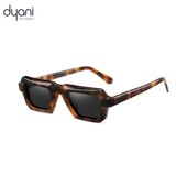 Alt Tag: Dyani The Phantom sunglasses with bold geometric square shape and premium acetate frame, perfect for summer fashion.