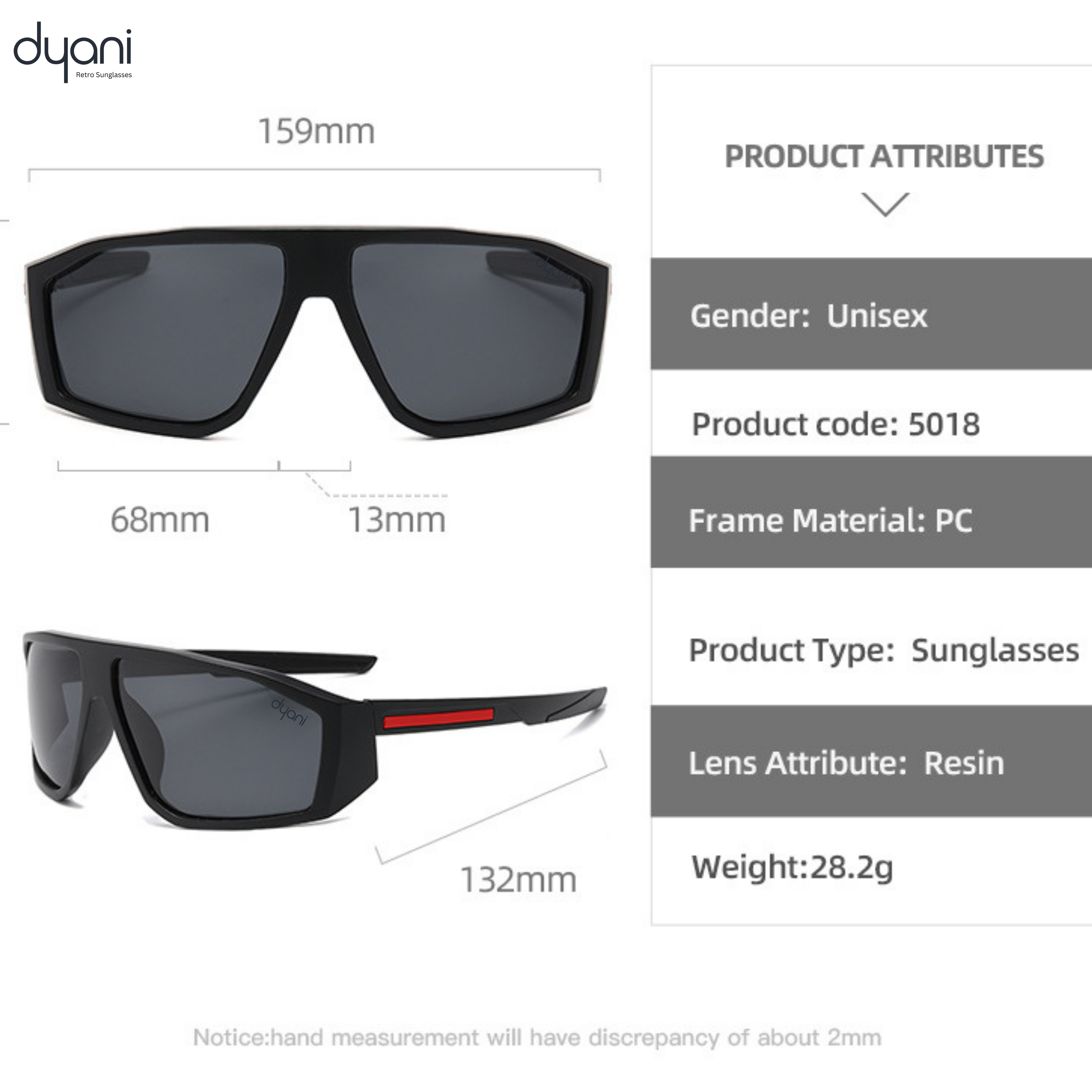 Dyani Velocity sunglasses featuring streamlined shield frame and impact-resistant resin lenses for aerodynamic style.